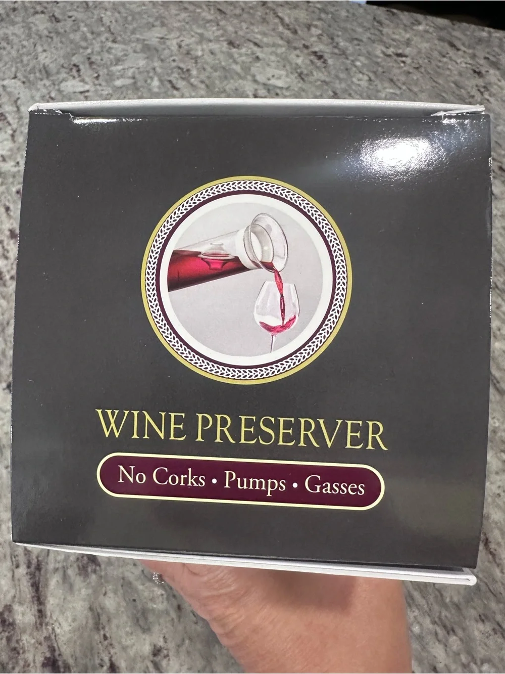 Wine Preserver - Clear/Transparent